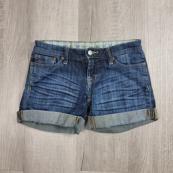 Lucky Brand Prairie Denim Shorts - Picture 1 of 8